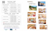 Tarifs Hiver 2019 - Locations de Vacances dans le Jura · présentation des locataires, il ne sera procédé à aucun remboursement et le solde devra acquitté. Chauffage mixte :