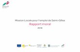Mission Locale pour l’emploi de Saint-Gilles Rapport … · Rapport moral 2016 ... Formation Stage Emploi Modificati on plan d'action Abandon de guidance Nombre stagiaire Type DC-