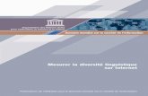 Mesurer la diversité linguistique sur Internet; UNESCO …unesdoc.unesco.org/images/0014/001421/142186f.pdf · Printed in France (CI-2005/WS/06 CLD 24822) Table des matières 1.