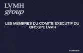 LES MEMBRES DU COMITE EXECUTIF DU GROUPE … · d’Administration du groupe LVMH dont il est également membre du Comité Exécutif. Nicolas Bazire est membre du Conseil d’Administration
