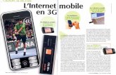 U' L'Internet mobile - tayeb.fr · Sur téléphone portable 32 €lmois pour du surf illimité Sur smartphone à partir de 32 €/mois ... En dehors du surf gratuit (sur les rares