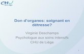 Don d’organes: soignant en détresse? - Document … · 2011-12-07 · 3 Ferdinande P. et al. 2011 . ... pour la dépression. 5 . infirmières Médecins Nb USI 9 (Belgique) 189