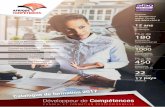 Compétences - Afrique competences · Catalogue de formation 2017 Développeur de Compétences TION PROFESSIONNELLE. ... régionale au Burkina Faso et d’un département exclusivement