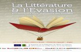 La Littérature & l’Evasion - European Union External …eeas.europa.eu/archives/delegations/algeria/documents/press_corner/... · par France Culture et mis en espace au (CDN) d’Orléans