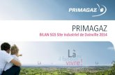 PRIMAGAZ - S.3P.I de l'Artois - S3PI de l'Artois · 3 Centre emplisseur de Gaz de Pétrole Liquéfiés (Propane et Butane) Réception produit par route et par fer Stockage du GPL