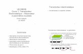 Transducteur électrostatque UE MEMS Cours 1: …galayko/MEMS/cours1-electrostatique.pptx.pdf · transducteurs électrostatiques • Résonateurs mécaniques • Association entre