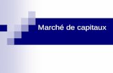 March© de capitaux - .March© de capitaux. 2 ... * taux de roulement sur march© 2 ... significativement
