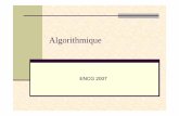 algorithme [Mode de compatibilité] - Accueil Info/algorithme.pdf · Algorithmique et programmation Pourquoi apprendre l’algorithmique pour apprendre à ... Un algorithme informatique