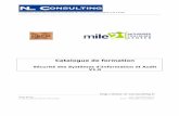 Catalogue de formation - … · Certification des Professionnels de la Sécurité des Systèmes d’Information et de l’Audit ...