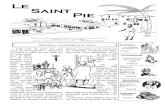 Le Saint Pie - laportelatine.orglaportelatine.org/international/communic/presse/afrique/.../LSP151.pdf · en voyant que le bon Dieu, notre Dieu, faisait justice, même ici bas des