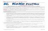 Manuel Installation KoXo Profiles · Un script permet aussi de connecter un lecteur qui pointe sur les ... les informations suivantes ... une commande « Shell Windows », on peut