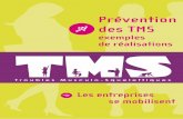 Prévention des TMS - Ministère du Travailtravail-emploi.gouv.fr/IMG/pdf/BROCHURE_TMS_2009-2.pdf · 79, 97 et 98 du régime général de la Sécurité sociale ont engendré la perte
