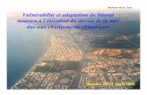 Vulnérabilité et adaptation du littoral tunisien à l ... · PDF filedu plan d’eau au détriment des marécages ... Vulnérabilité et adaptation du littoral tunisien à l’élévation