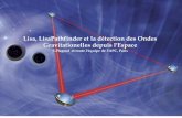 Lisa, LisaPathfinder et la détection des Ondes ... · Direct Forces Electrostatic Actuation Thrusters Sensing r Requirements Total ent 4 10-15 m s-2 n 3 10-14 m s-2 10-15 s-2 /Hz