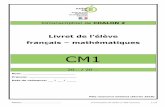 Livret de l’élève français – mathématiquesien71-chalon2.cir.ac-dijon.fr/.../notes_service/...CE2-CM1-eleve.pdf · Item n°3 : Mémoriser l’orthographe de mots fréquents