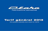Mise en page 1€¦ · FABRICATION FRANCAISE Implantée en Bretagne depuis sa création en 1965, la Société CLARA développe et fabrique des produits techniques sanitaires.