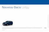 Nouveau Dacia Lodgy · Système multimédia Media Nav Evolution, caméra de recul, aide au démarrage en côte, commande lève-vitre impulsionnelle pour le conducteur, régulateur-
