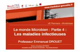 UE Pharmacie - Microbiologieunf3s.cerimes.fr/media/paces/Grenoble_1112/drouet_emmanuel/drouet... · Signes biologiques et diagnostic biologiques d’une infection (avec ou sans maladie)