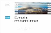 EI Droit maritime - pedone.infopedone.info/site/wp-content/uploads/2017/01/817-DROIT_MARITIME... · NOTE AU LECTEUR Nul n’a oublié l’ouvrage de droit maritime de Madame le professeur