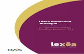 LexéaProteocint Juridique€¦ · Le lexique des principaux termes du contrat Lexique ... fournissons les renseignements juridiques personnalisés qui vous sont utiles pour la sauvegarde