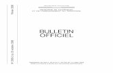 BULLETIN OFFICIEL - Ministère de l'Intérieur · Elle souligne la nécessité d’appuyer chaque projet d’une ﬁ che de pré- ... expliquant la nature des opérations, ... conformément