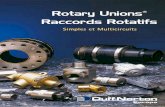 Rotary Unions Raccords Rotatifs - duffnorton.fr · Série BR 20 10 X X X X X 200 2'' à 12'' 3 ... Type : BSP - BSPP ... 33 0 3 23 70 70 00 33 0 3 23 70 70 10 3