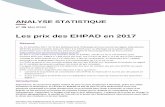 Les prix des EHPAD en 2017 - cnsa.fr · Avril 2018 2 La loi d’adaptation de la société au vieillissement (ASV), en rendant obligatoire pour les EHPAD la transmission de leurs