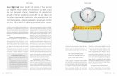 Reportage - Schweizerische Gesellschaft für Ernährung … · Les régimes Pour perdre du poids, il faut ... Elle explique la méthode à suivre pour y parvenir dans son livre «Mehr