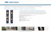 Colonnes infrarouges 2m pré-montées 8 faisceaux … ·  OPTEX Technologies BV (Benelux) OPTEX Technologies B.V. T: +31 70 4194100 E: info@optex.eu  …