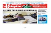 Page PDF:Page 6.qxd - La Dépêche de Kabylie · Soulagement chez les parents d ... réforme du système éducatif a ét ... Rabelais, ceux-là même qui sont contre la généralisation