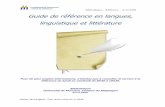 Guide de référence en langues, linguistique et littérature · Dictionnaires Le Robert & Collins senior : dictionnaire REF 423.41 R639 1998 ex.1 français-anglais, anglais-français