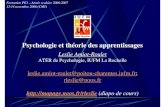 Psychologie et th©orie des apprentissages - 13-14nov2006).pdf  Psychologie et th©orie des apprentissages