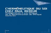 Du même auteur - Decitre.fr · 9 Paul Ricœur, Soi-même comme un autre, Paris, Seuil, 1990, p. 28. 10 Ibidem, p. 345. 11 François Dosse, Paul Ricœur.