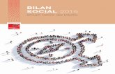 Bilan social 2015 - Groupe Caisse des Dépôts · 4 Groupe Caisse des Dépôts – bilan social Groupe 2015 Effectif total du groupe Caisse des Dépôts..... 6 Effectif total par