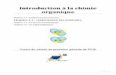 Introduction à la chimie organiquedlecorgnechimie.fr/wp-content/uploads/2014/06/chap52...COURBE D ’ANALYSE CONFORMATIONNELLE DU CYCLOHEXANE 16 4.3. CAS DU CYCLOHEXANE SUBSTITUE