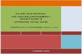 PLAN NATIONAL DE DEVELOPPEMENT SANITAIRE … · FBR : Financement basé sur les résultats ... et réglementaire de la santé au Tchad s’est renforcé depuis 1990, sous la quatrième