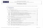  · Parlement européen EP/DGPRES/A/SER/2012 - 035 Clauses et Spécifications Techniques Particulières PENALITES La présente fiche fixe les pénalités applicables dans le cadre