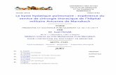 Le kyste hydatique pulmonaire : expérience du service …wd.fmpm.uca.ma/biblio/theses/annee-htm/FT/2014/these83-14.pdf · Médecin Interne au CHU Mohammed VI de Marrakech POUR L'OBTENTION