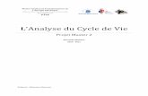 L’Analyse du Cycle de Viedorothee.eu/Rapport Projet Master Analyse Cycle de Vie ACV LCA... · 7 : Etapes de l’analyse de l’impact [5] ... exporte leur pollution sur les étapes