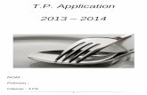 T.P. Application 2013 2014etab.ac-poitiers.fr/lycee-hotelier-la-rochelle/IMG/pdf/Progression... · 6 MENU 2 Poitou-Charentes Référence « La cuisine expliquée » G. Charles N°