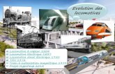 Evolution des locomotives - Accueiltechno.chantemerle.free.fr/images/Cours/6eme/Transmission... · Train à sustentation magnétique L’Allemagne et le Japon sont les deux pays qui