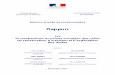 Rapport - La Documentation française · Contrôle général économique et financier Conseil général des ponts et chaussées Mission d’audit de modernisation Rapport sur la comparaison