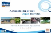 Actualité du projet Aqua Domitia · pour la station de pompage. ... MEMENTO IRRIGATION BRL en 2017. Aqua Domitia ... Sécurisation de la station AEP de Puech de Labade