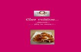 Clea Cuisine Japonais 1static.canalblog.com/storagev1/clairejapon.canalblog.com/docs/Clea... · 111 Clea cuisine… Des desserts souvent poids plume, parfois pas, mais toujours gourmands