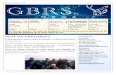 GBRS News septembre 2016 · Coelacanthe de l'ULB par Sophie Page 3 Initiation Bio à Vodelée par Patrick ... plein les yeux, ... activités diverses de plongée ou non … l’enthousiasme