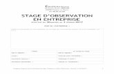 STAGE D’OBSERVATION EN ENTREPRISEcollegedescartes-tremblayenfrance.fr/ADI/files/livret_stage_2017.pdf · Enseignant chargé de suivi de déroulement du stage d'initiation en milieu