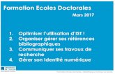 Formation Ecoles Doctorales - Bibliothèque de l ...bu.univ-tln.fr/userfiles/file/Formation/Formation ecole doctorale... · significatifs pour mieux cerner le thème. ... Moteur de