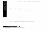 Rapport de stage - Accueil | Enssib · Diplôme de conservateur de bibliothŁque Rapport de stage La BibliothŁque DØpartementale des Yvelines Monique Pujol ... (1er poste de dØpenses),