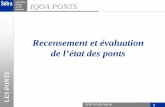 CD-Rom de formation · PDF fileLES PONTS Méthodologie IQOA PONTS 1 Recensement et évaluation de l’état des ponts. LES PONTS Méthodologie Présentation générale 2 Sommaire ...