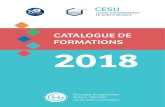 CATALOGUE DE FORMATIONS 2018 · cesu centre d’enseignement en soins d’urgence centre hospitalier d’arras catalogue de formations 2018